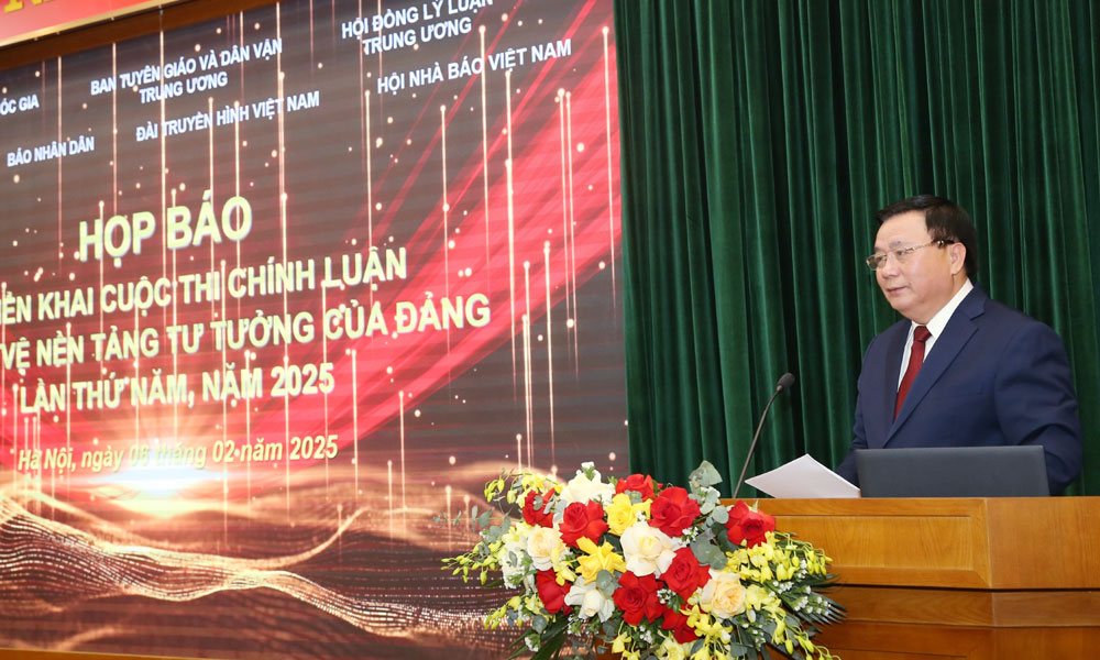 Phát động Cuộc thi chính luận về bảo vệ nền tảng tư tưởng của Đảng lần thứ năm